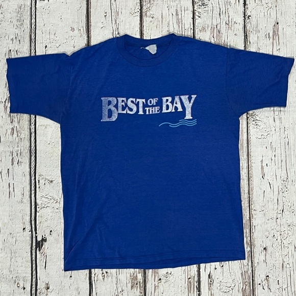 Vintage Trump Castle New Jersey Best of the Bay Single Stitch 80s tshirt - Picture 1 of 10